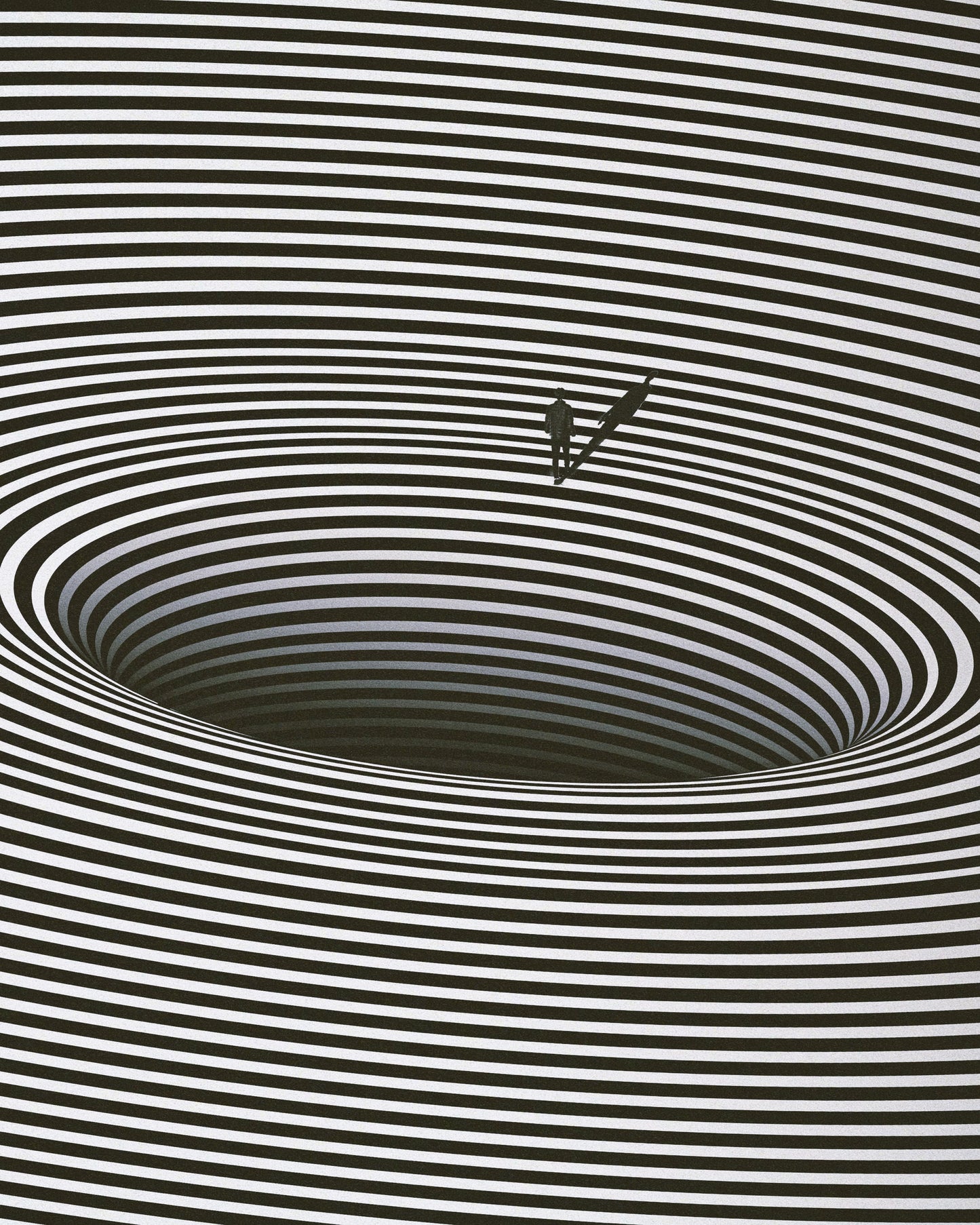 Coming Out of a Spiral Fine Art Print