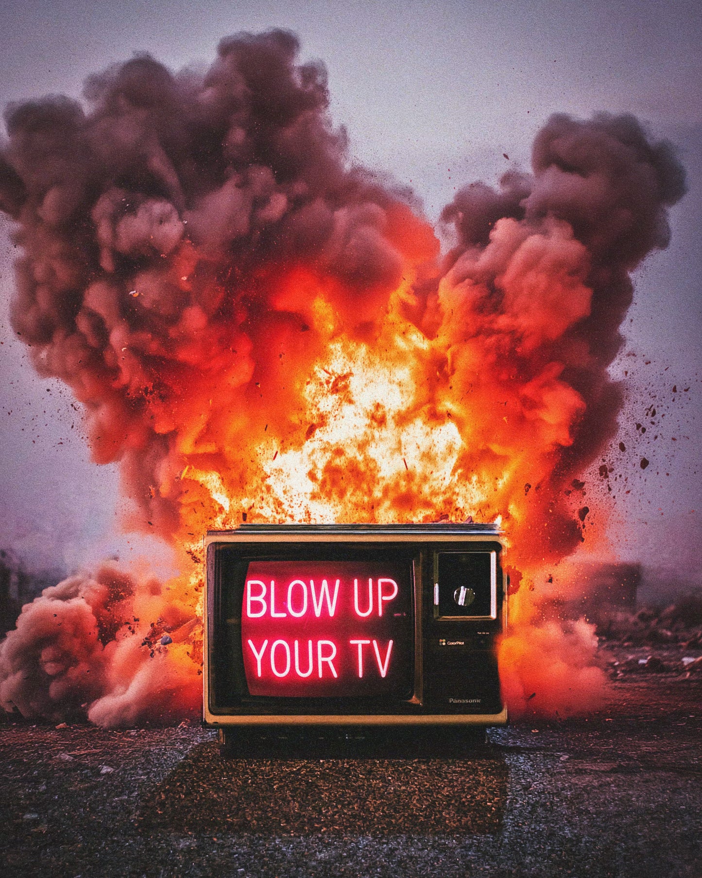 Blow Up Your TV Fine Art Print