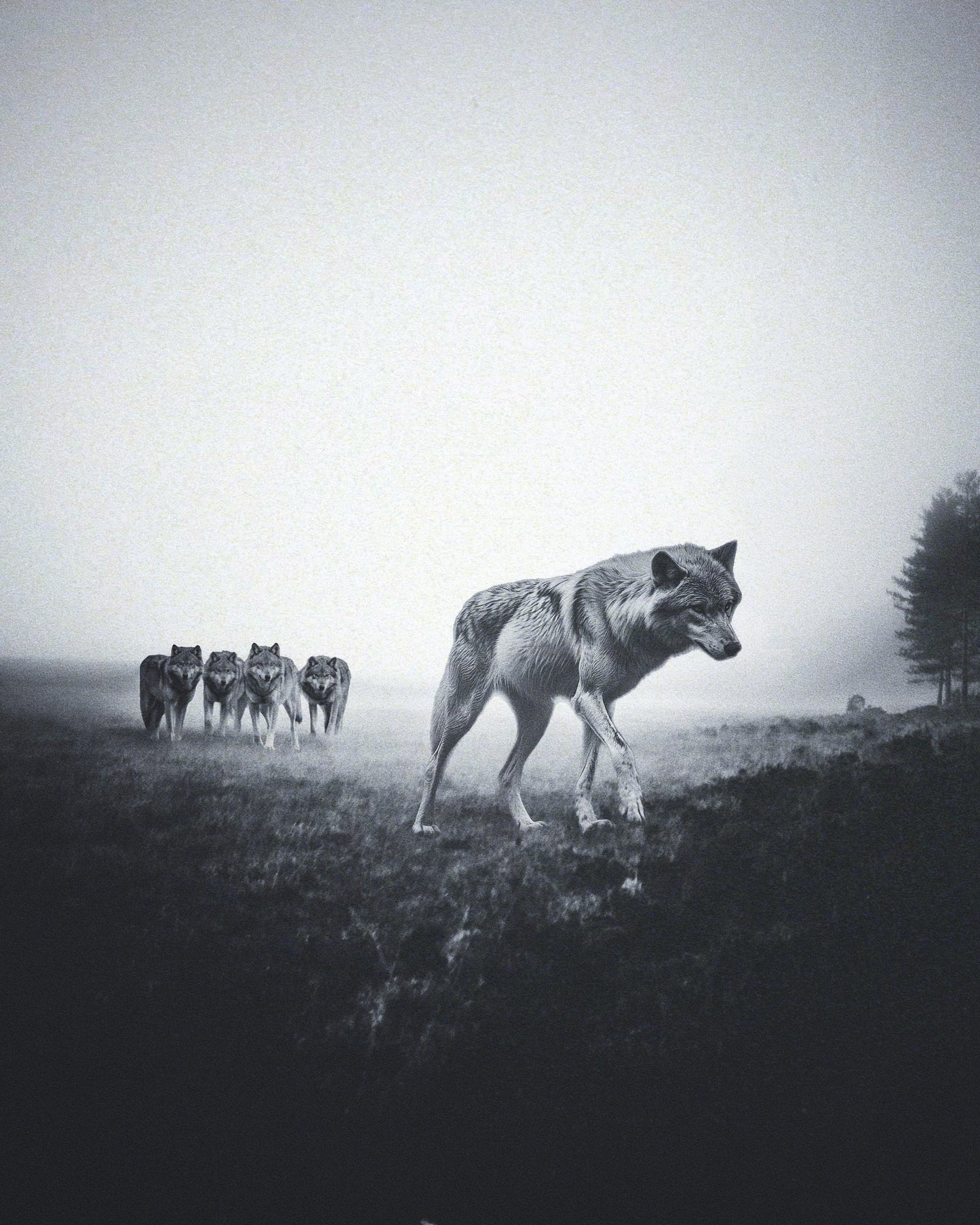 Lone Wolf Fine Art Print