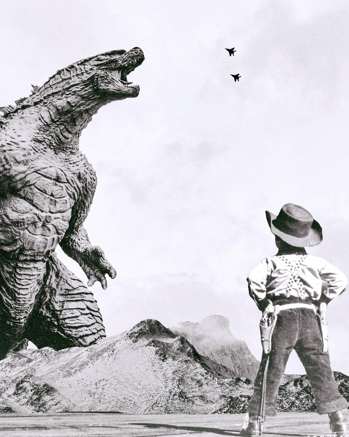 I Ain't Scared Fine Art Print