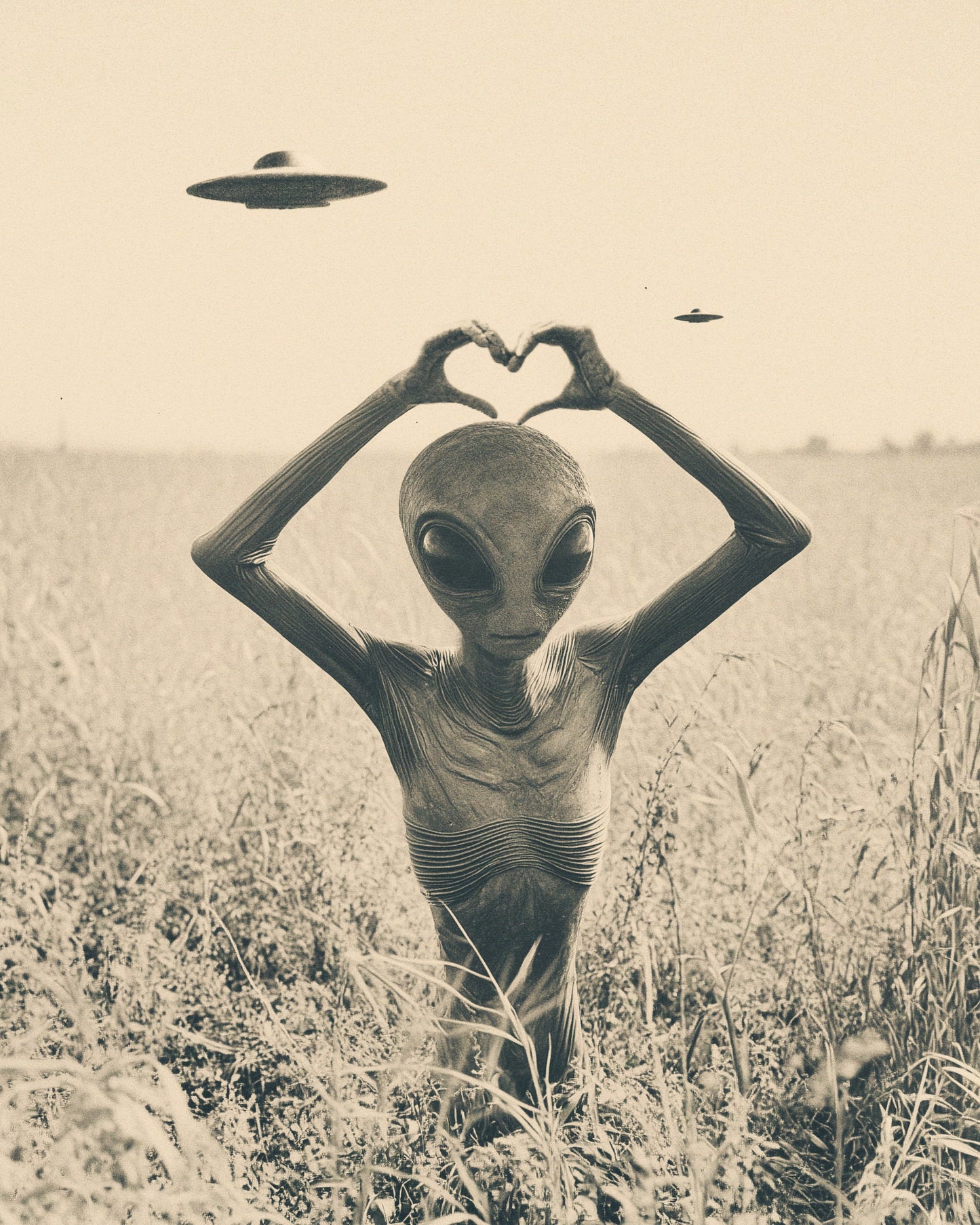 🎁 We Come In Love Fine Art Print (100% off)