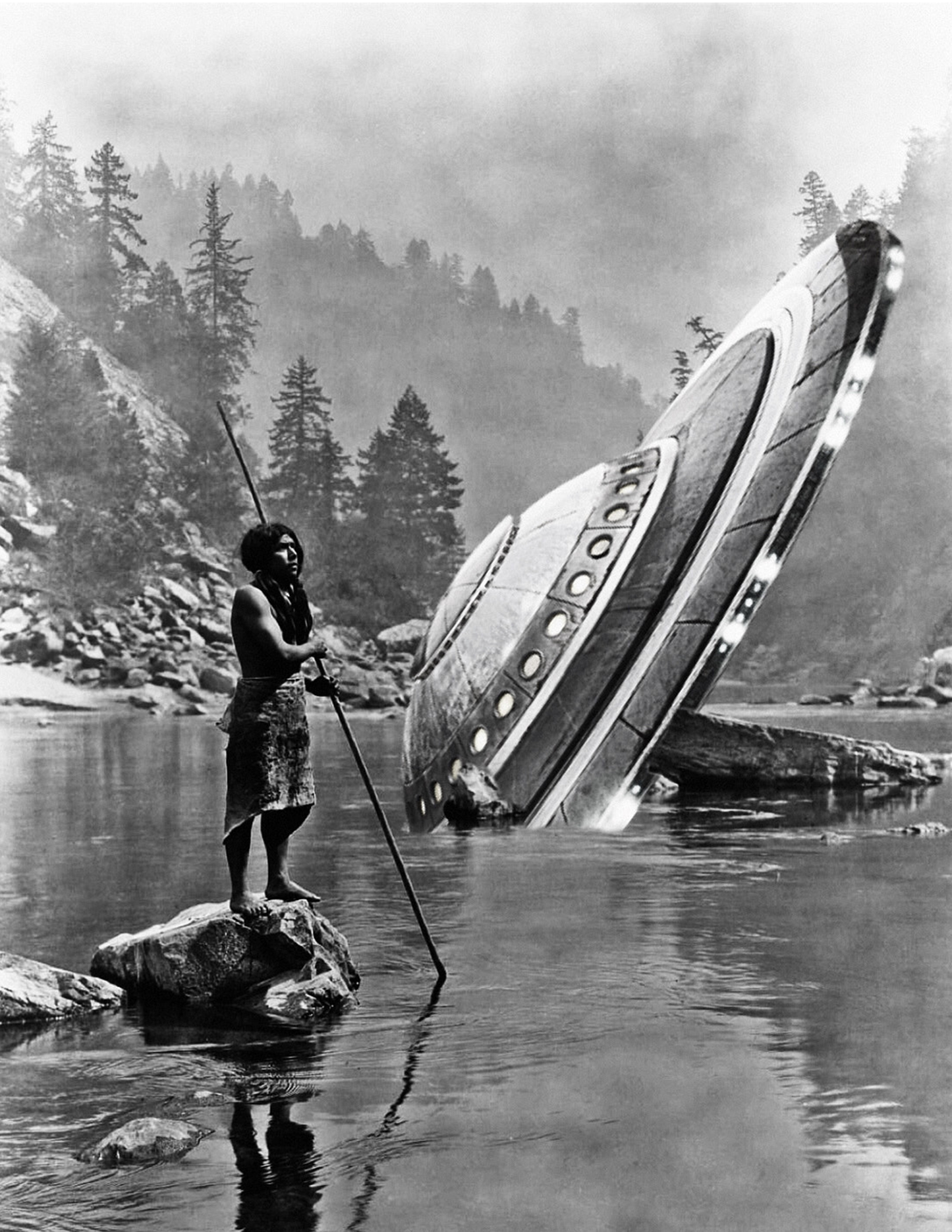 Crash Landing Fine Art Print - Cult Class Art Shop