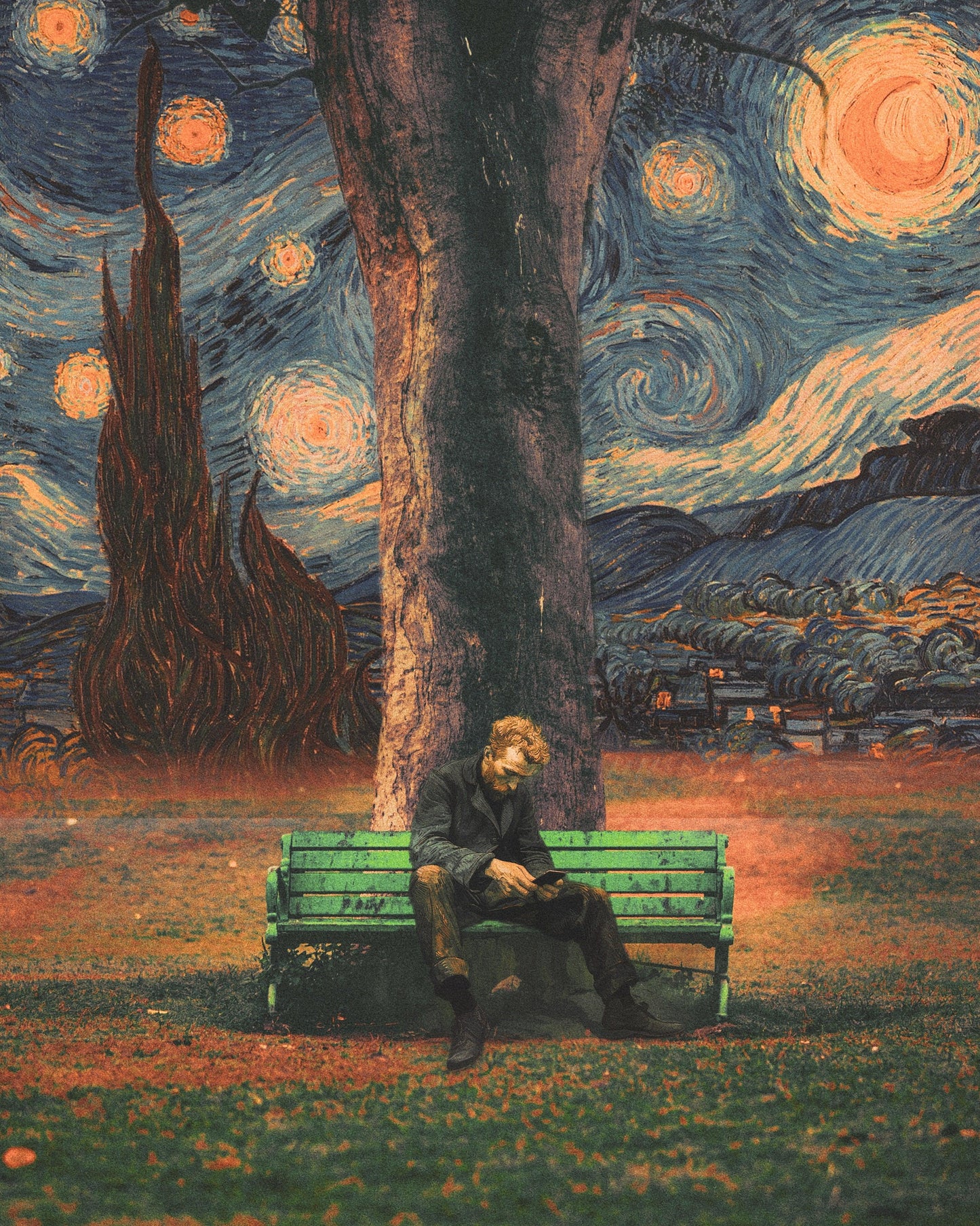 Look Up, You're Missing It All Fine Art Print - Cult Class Art Shop