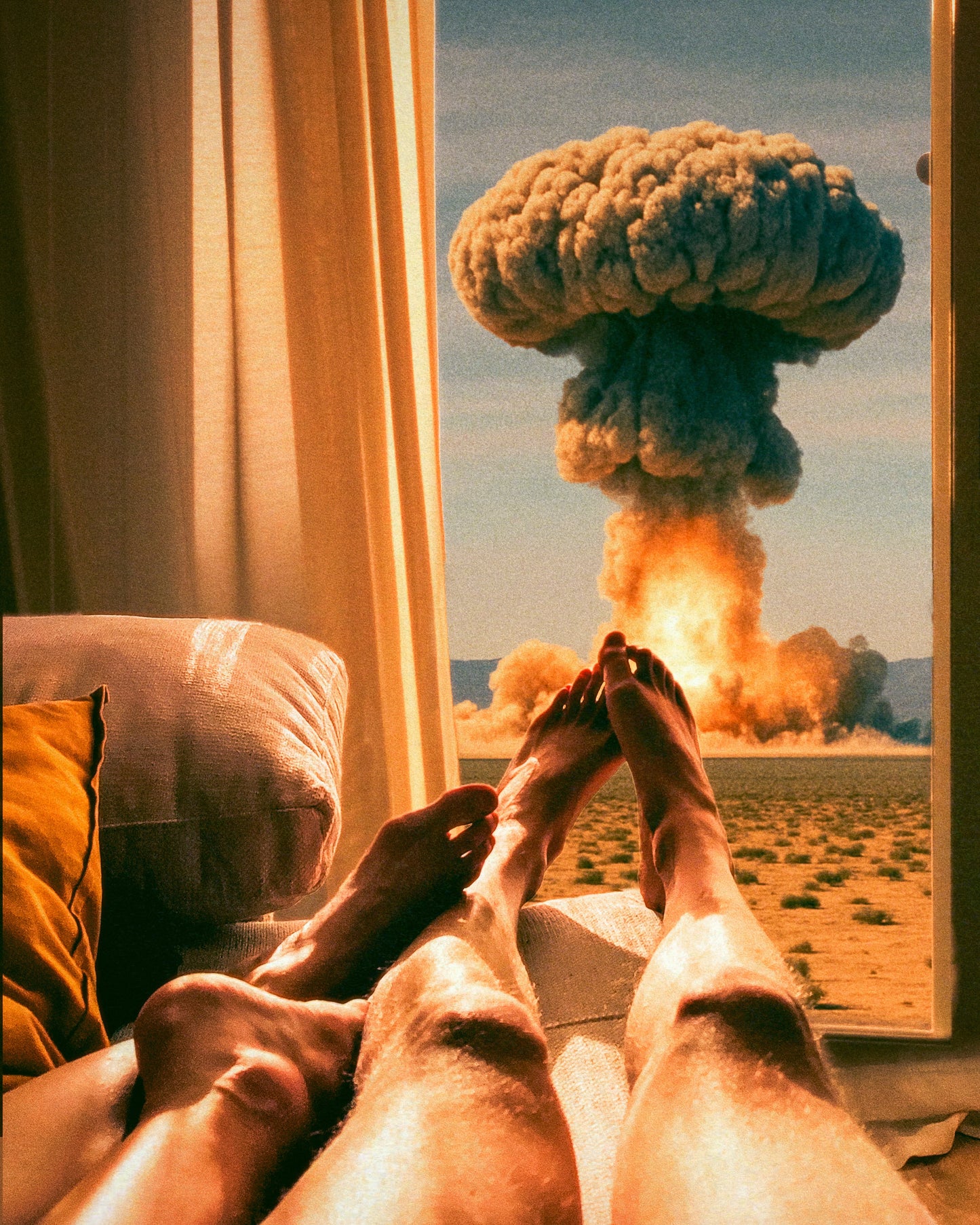 End Scene Fine Art Print