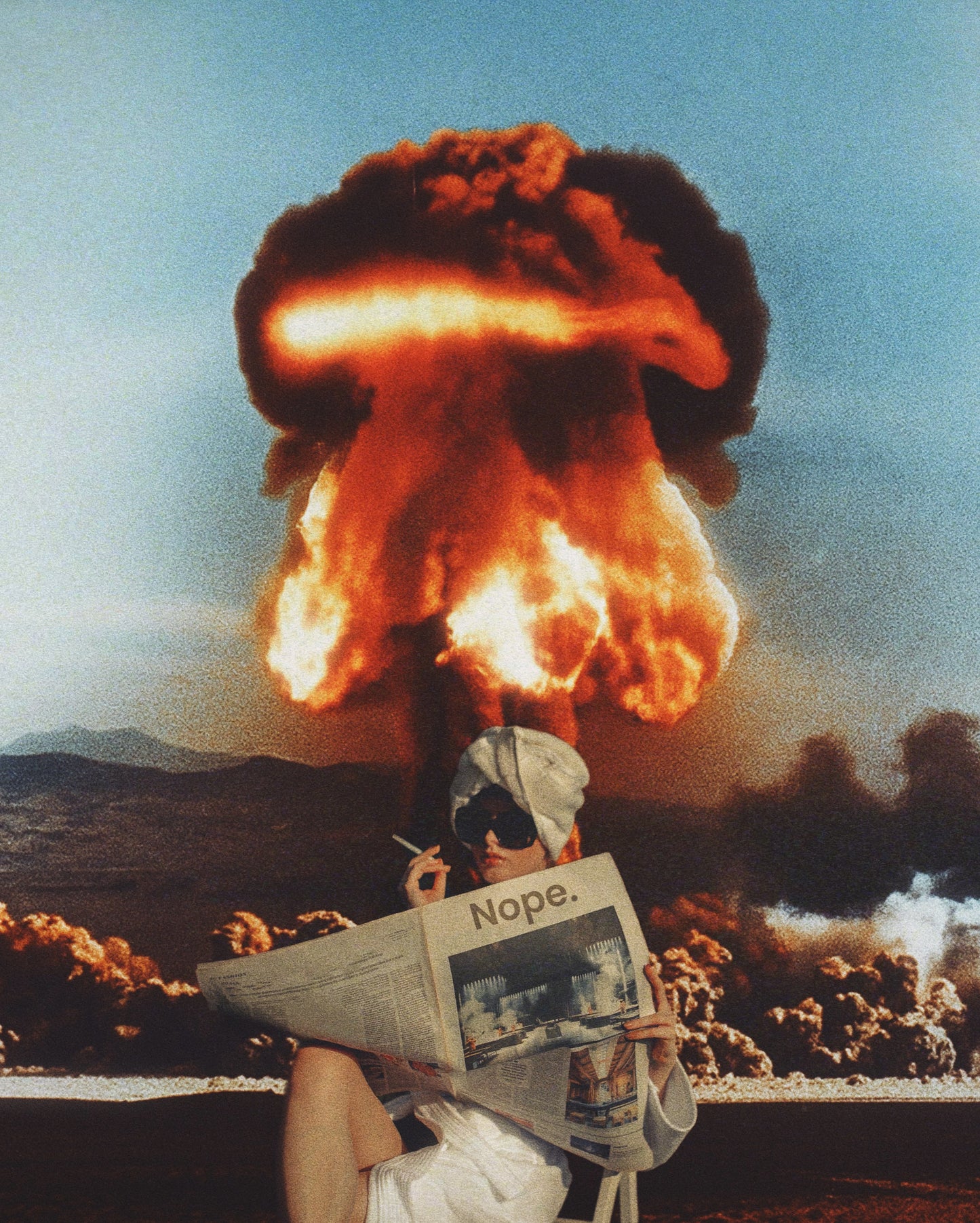 Nope. Fine Art Print