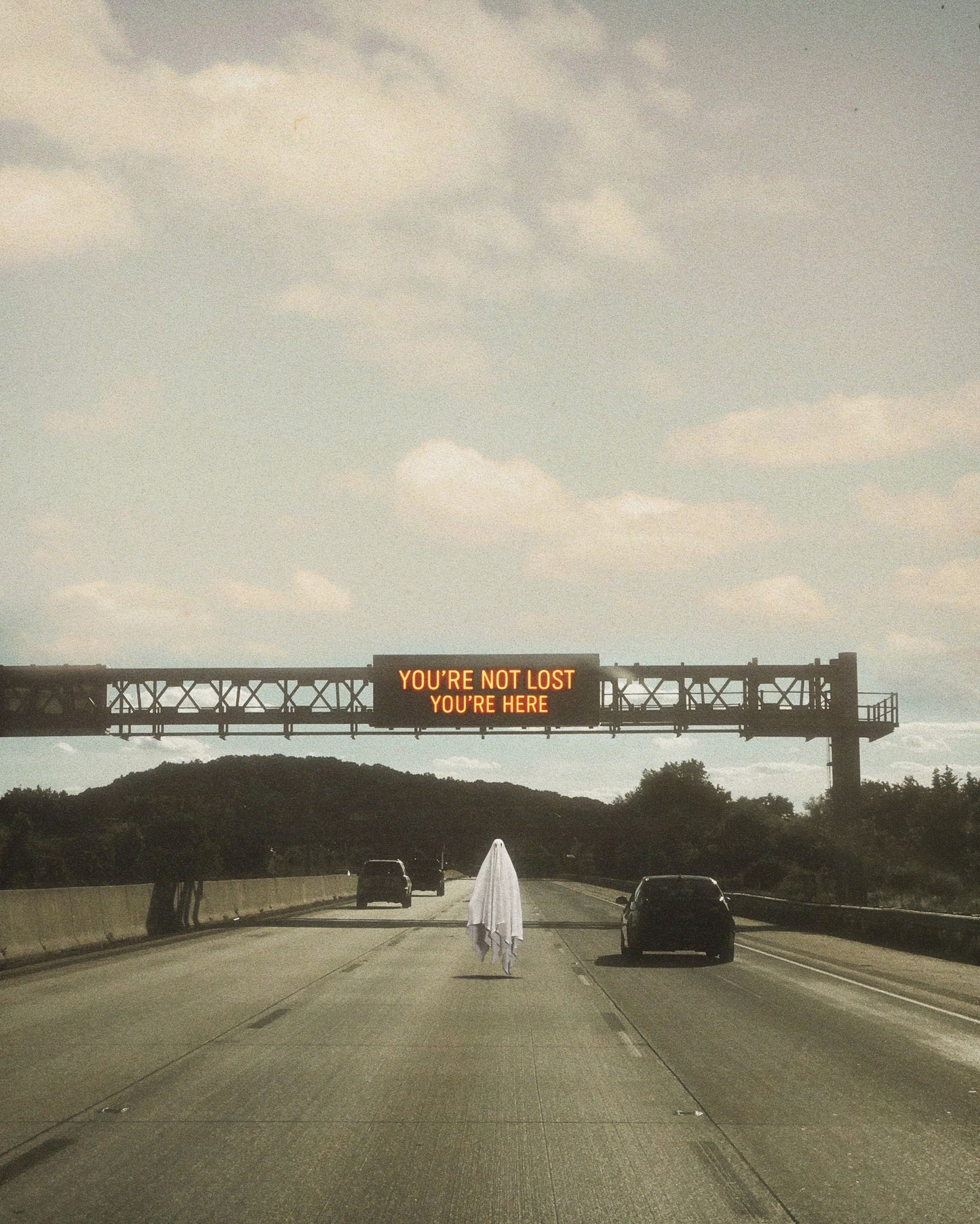 You're Not Lost, You're Here Fine Art Print