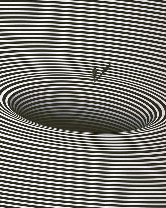 Coming Out of a Spiral Fine Art Print