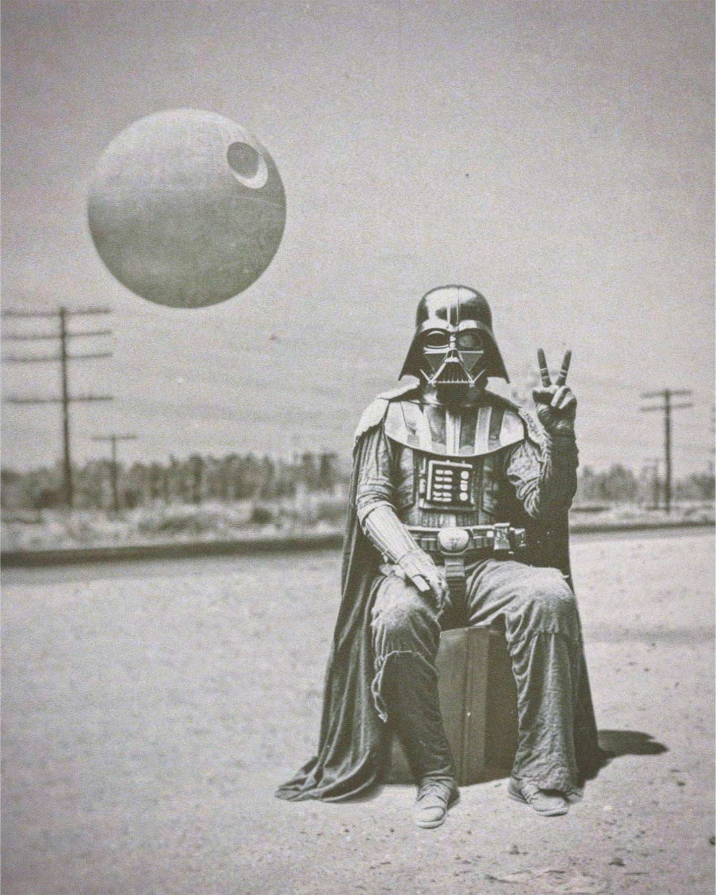 Darth Chill Fine Art Print - Cult Class Art Shop