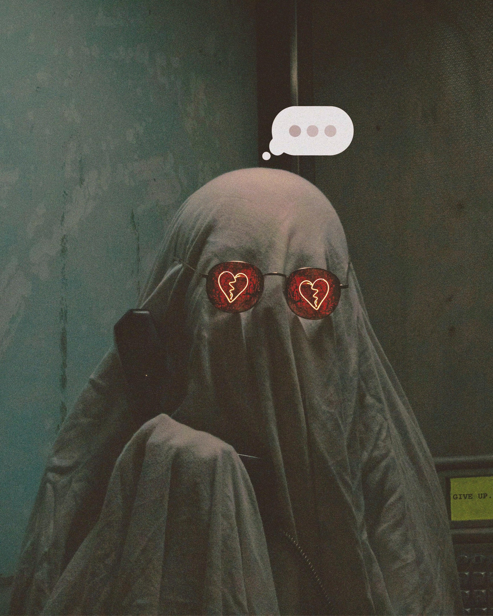 Ghosted Fine Art Print - Cult Class Art Shop