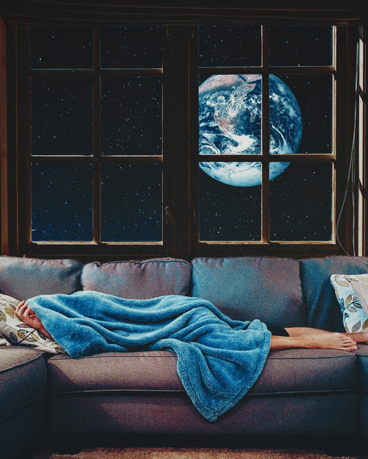 Hiding From The World Fine Art Print