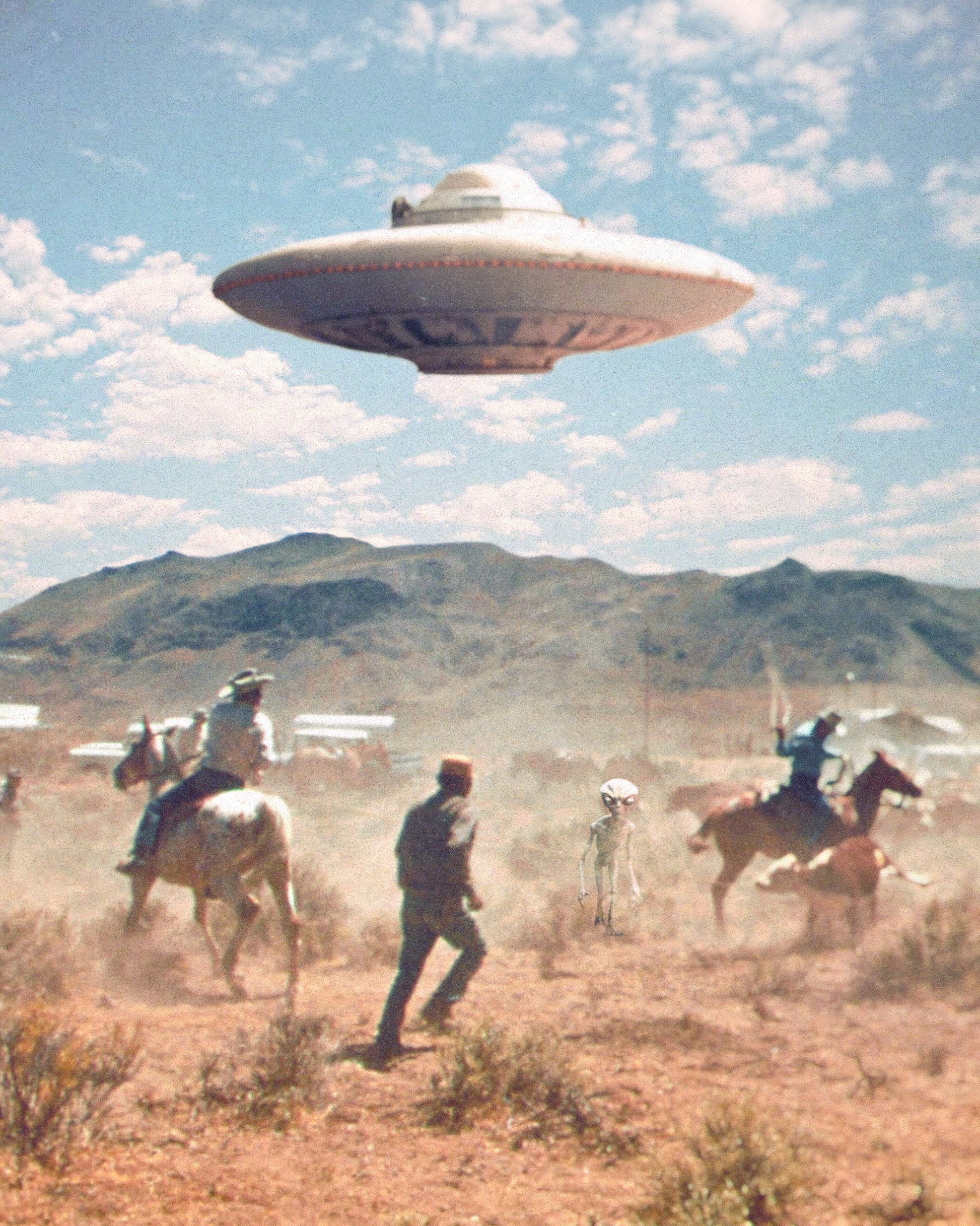 It Came From The Dust Fine Art Print - Cult Class Art Shop
