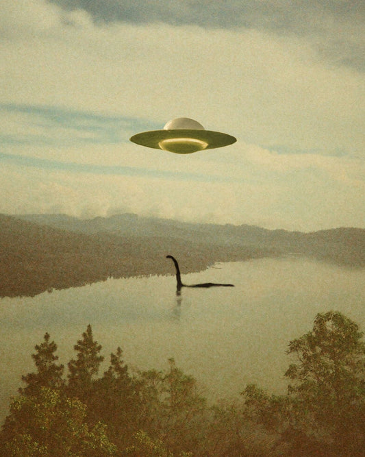 🎁 Loch Ness, 1967 Fine Art Print (100% off)