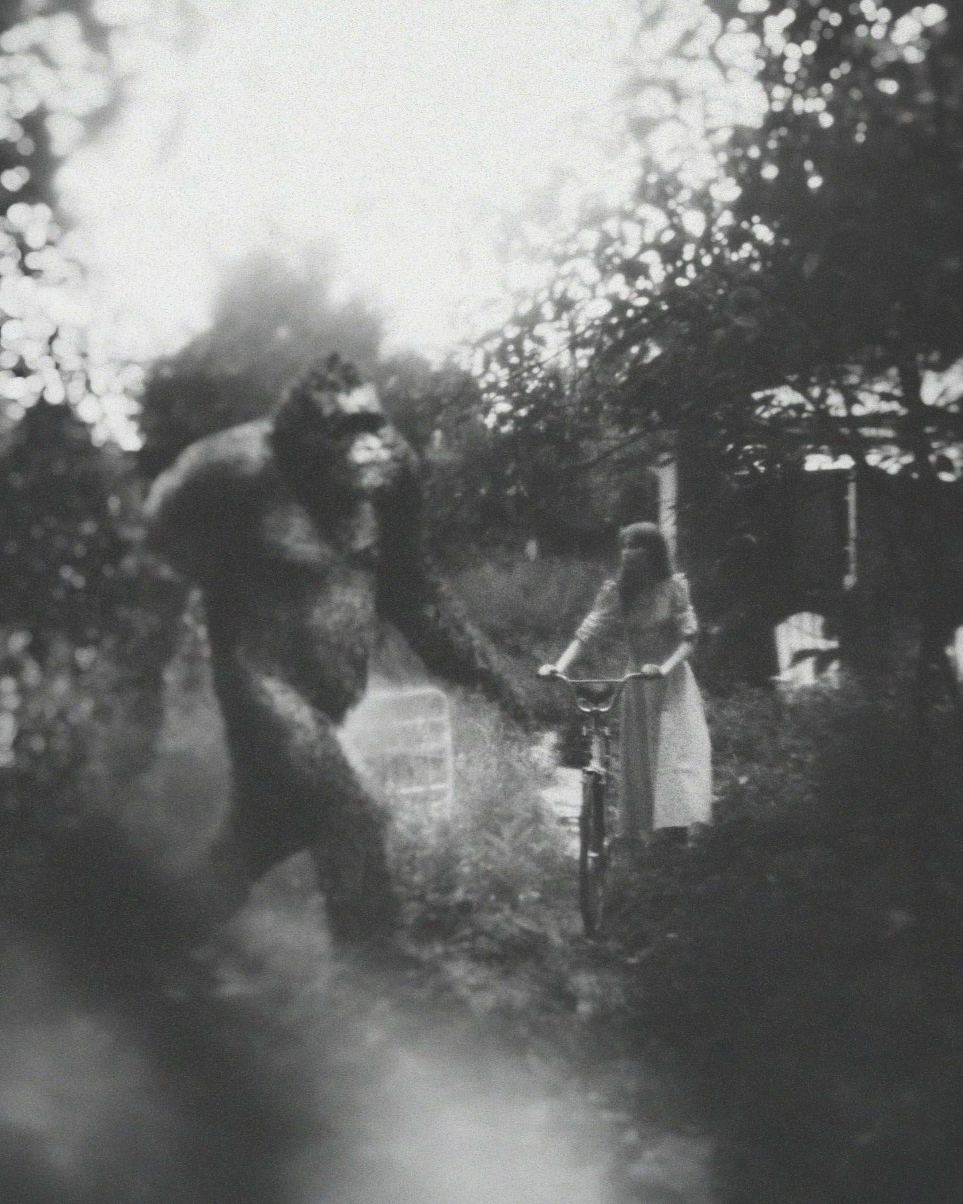 Meeting Bigfoot Fine Art Print - Cult Class Art Shop