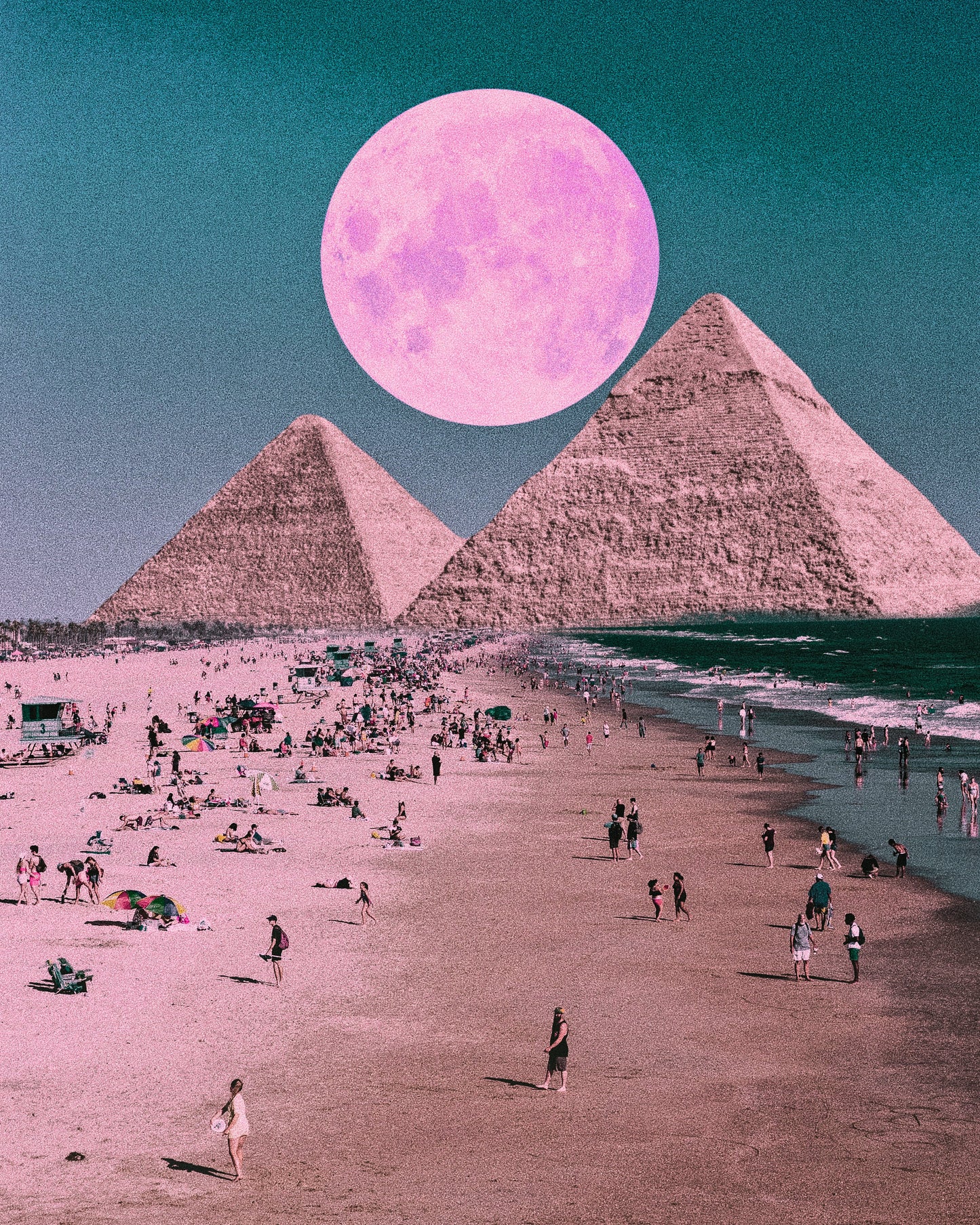 🎁 Pink Moon Fine Art Print (100% off)