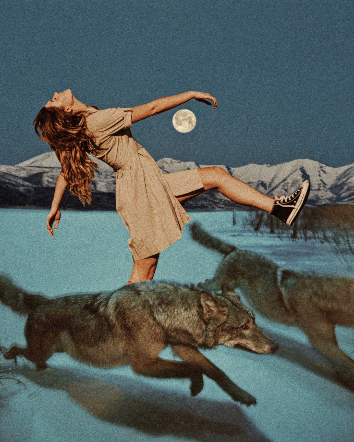 Running with the Wolves Fine Art Print