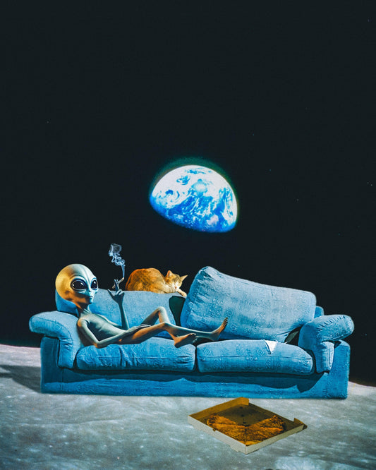 Sunday Chillin Fine Art Print - Cult Class Art Shop