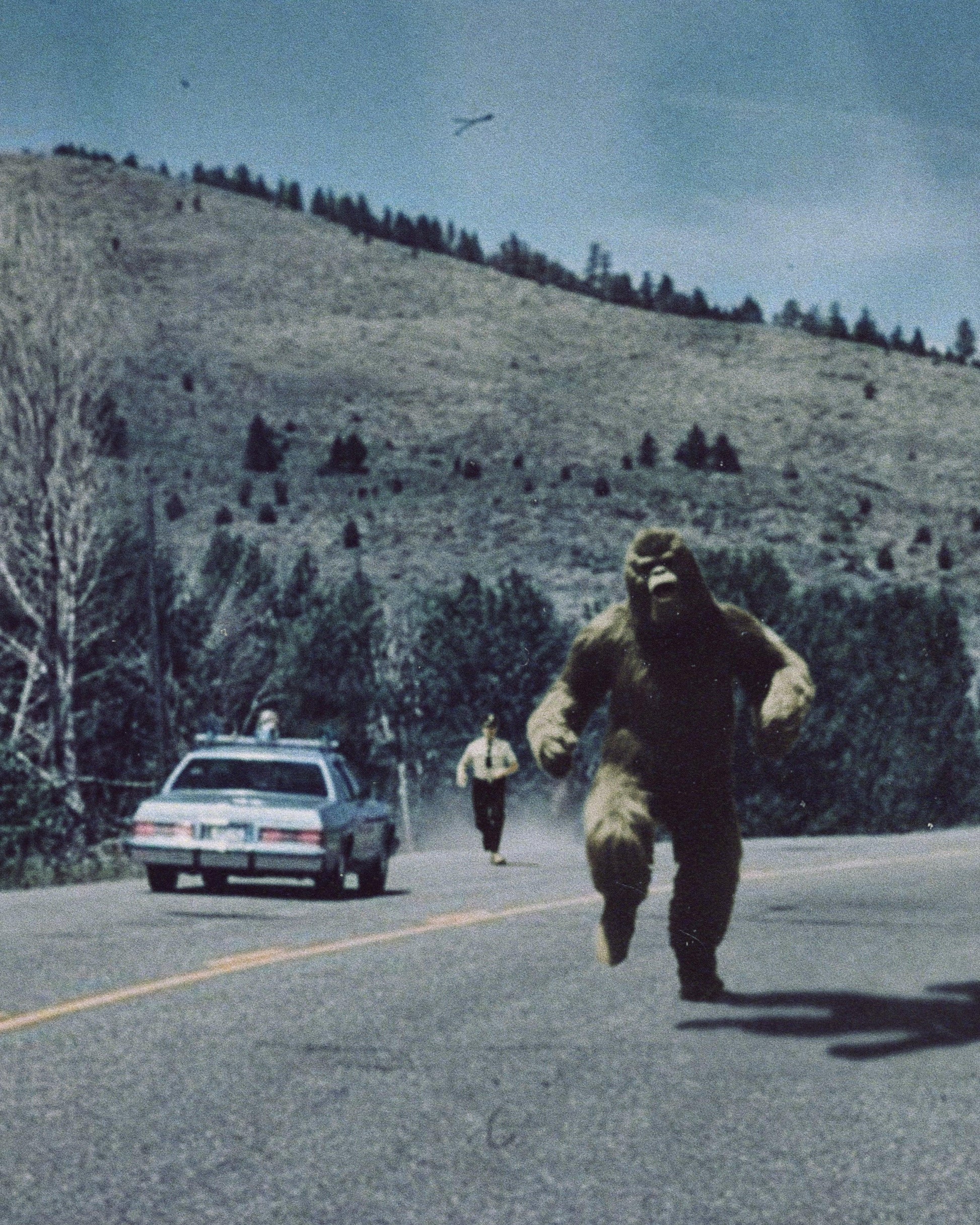 The Arrest of Bigfoot Fine Art Print - Cult Class Art Shop