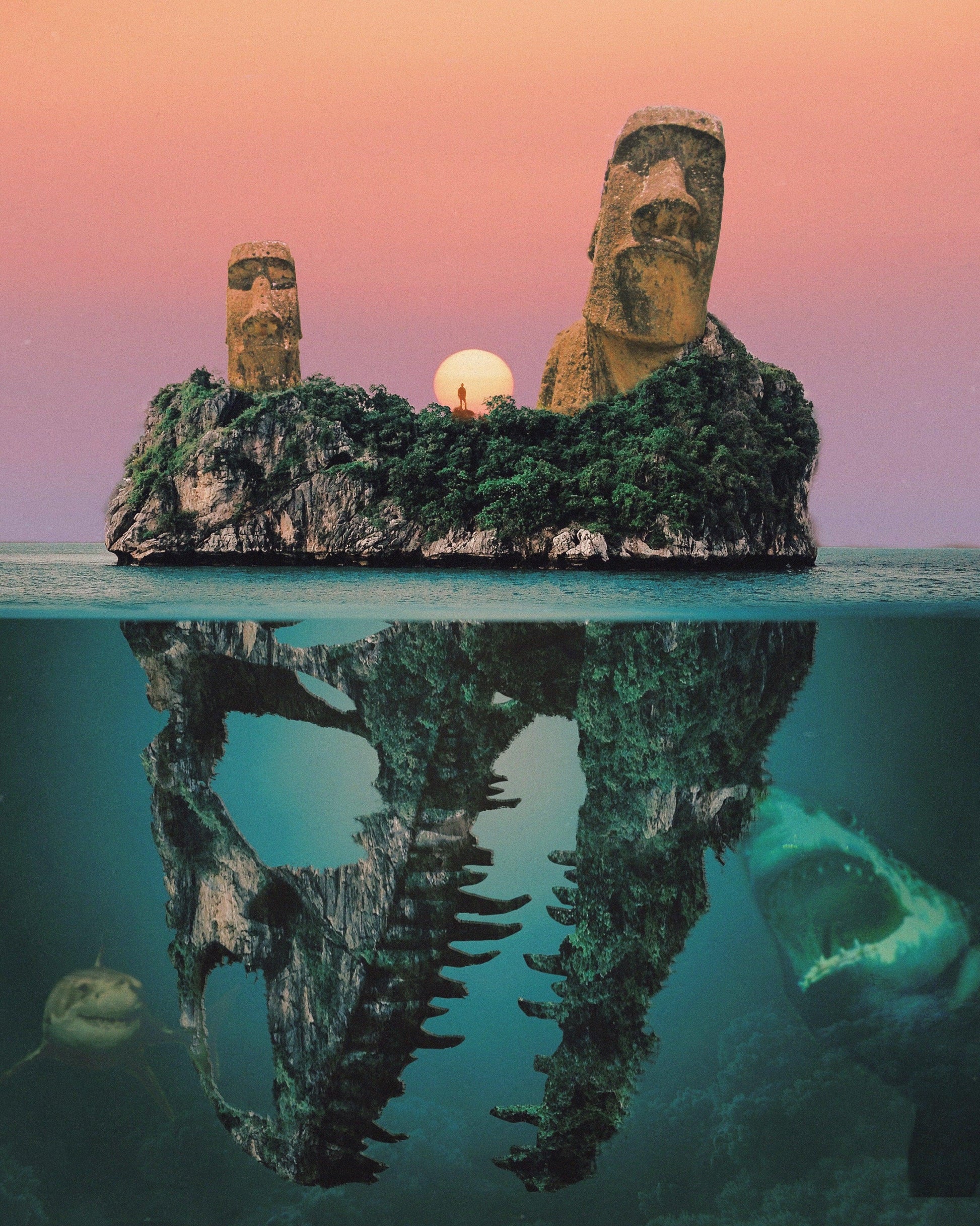 Treasure Island Fine Art Print - Cult Class Art Shop