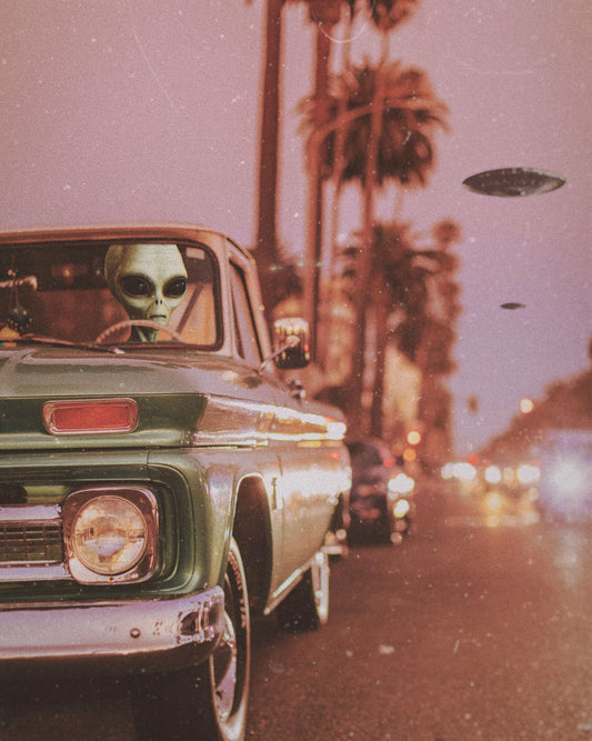 On The Run Fine Art Print - Cult Class Art Shop