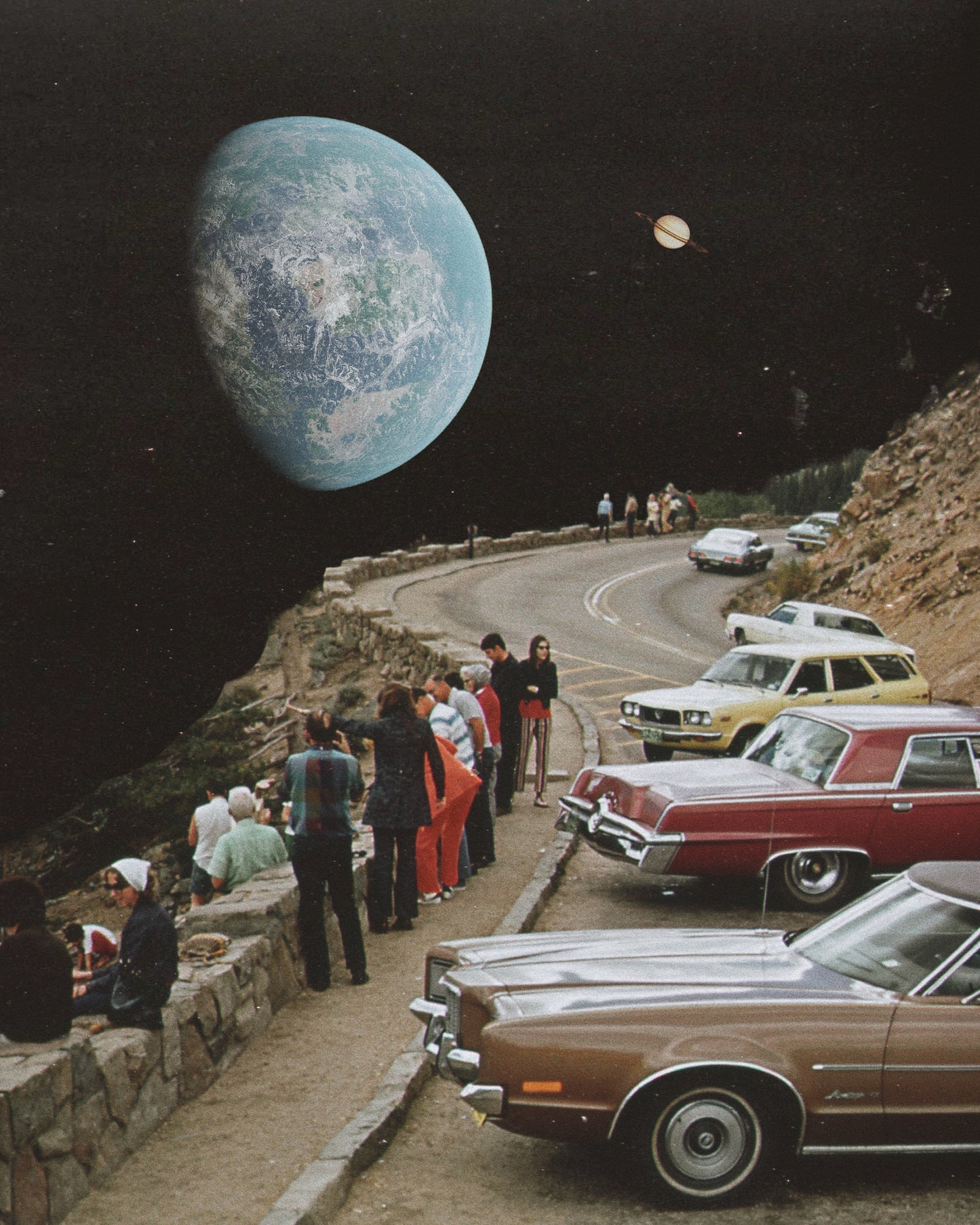 Sightseeing Fine Art Print